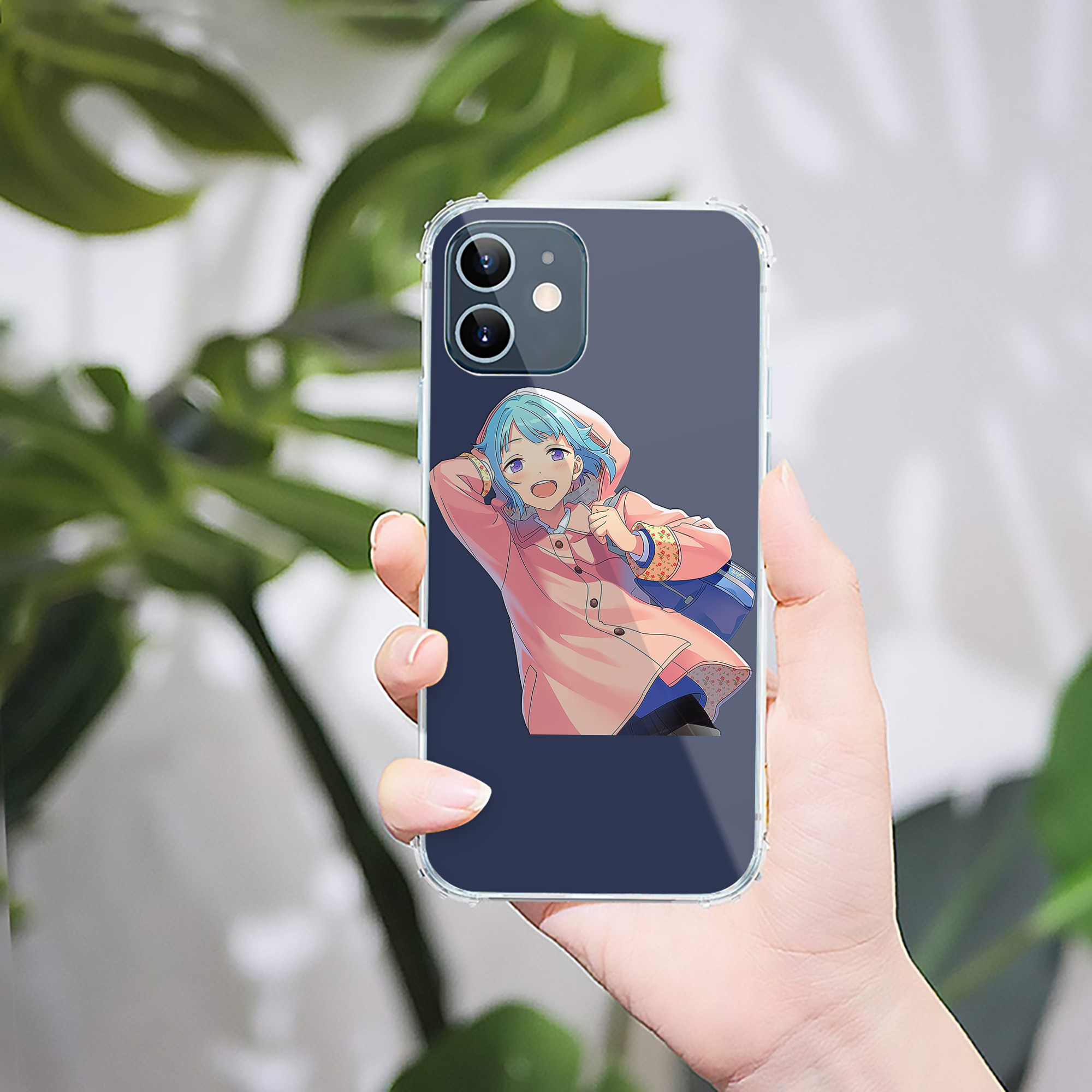 （画像用） あんさんぶるスターズ! Ensemble Stars 【iPhone 12シリーズ対応】透明スマホケース（クリアソフトケース）
